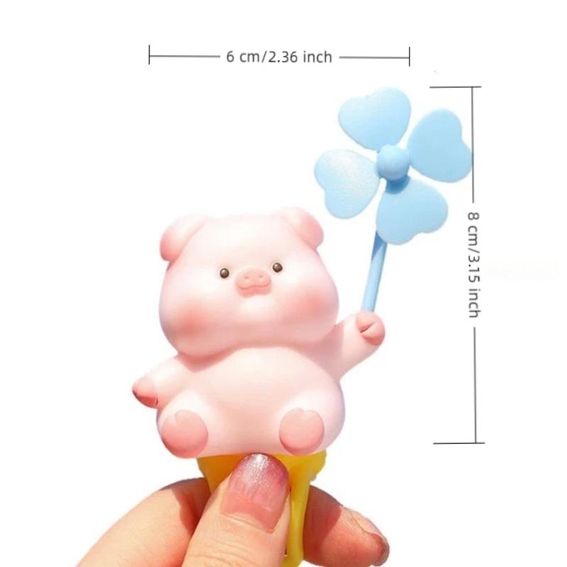 Cycling To Commute - Fietsstuurdecoraties Grappige duurzame PVC-ornamenten voor kinderfietsen