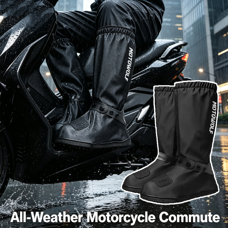 Cycling Commute Rain - Outdoor reisregenhoesjes voor schoenen, herbruikbaar voor