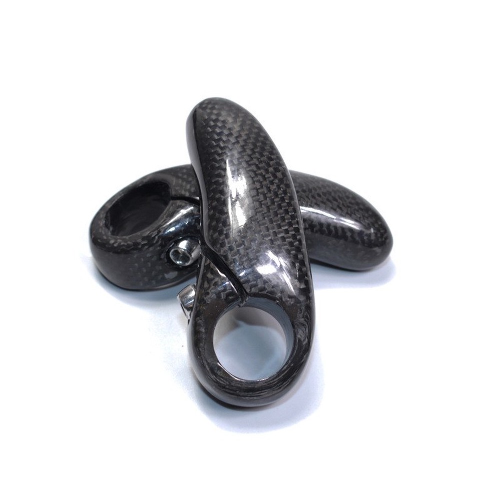 Commuting On Road Bike - 90 mm 3K koolstofvezel bar-ends met
