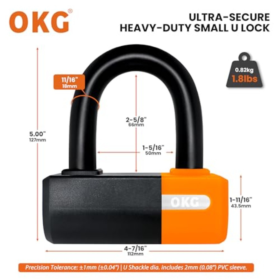 OKG Heavy Duty Kleine U-slot 1 - U Lock Heavy Duty recensie en prijs