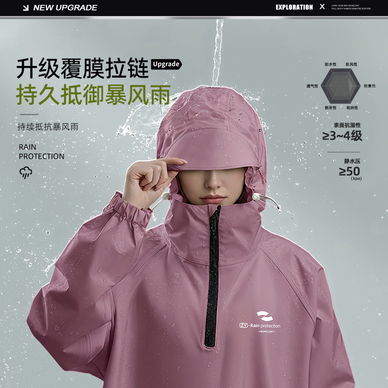 Unisex lange mouwen regenjas m - Cycling Commute Rain recensie en prijs