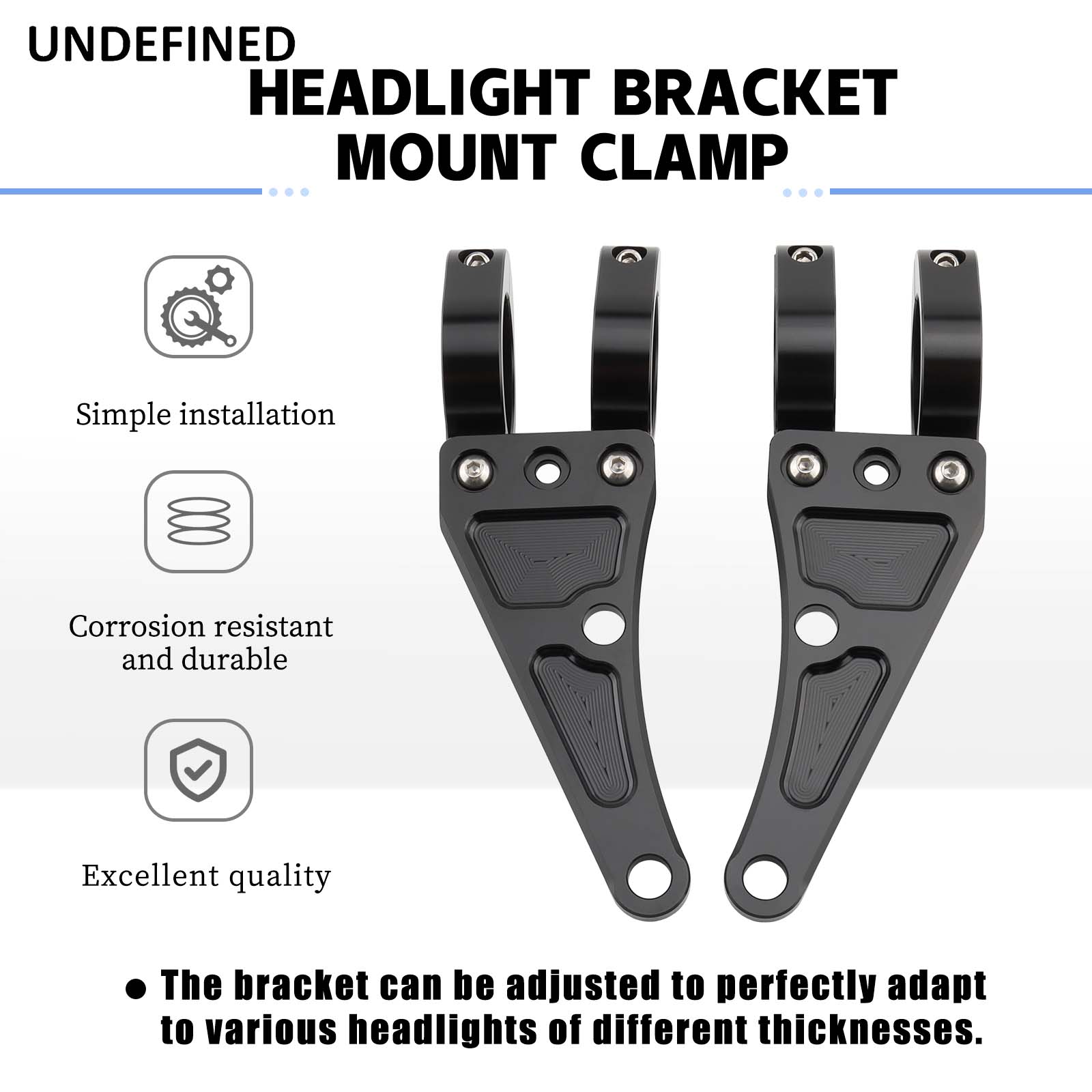 33Mm-58Mm Koplamp Mount Klemme - Cycling In City recensie en prijs