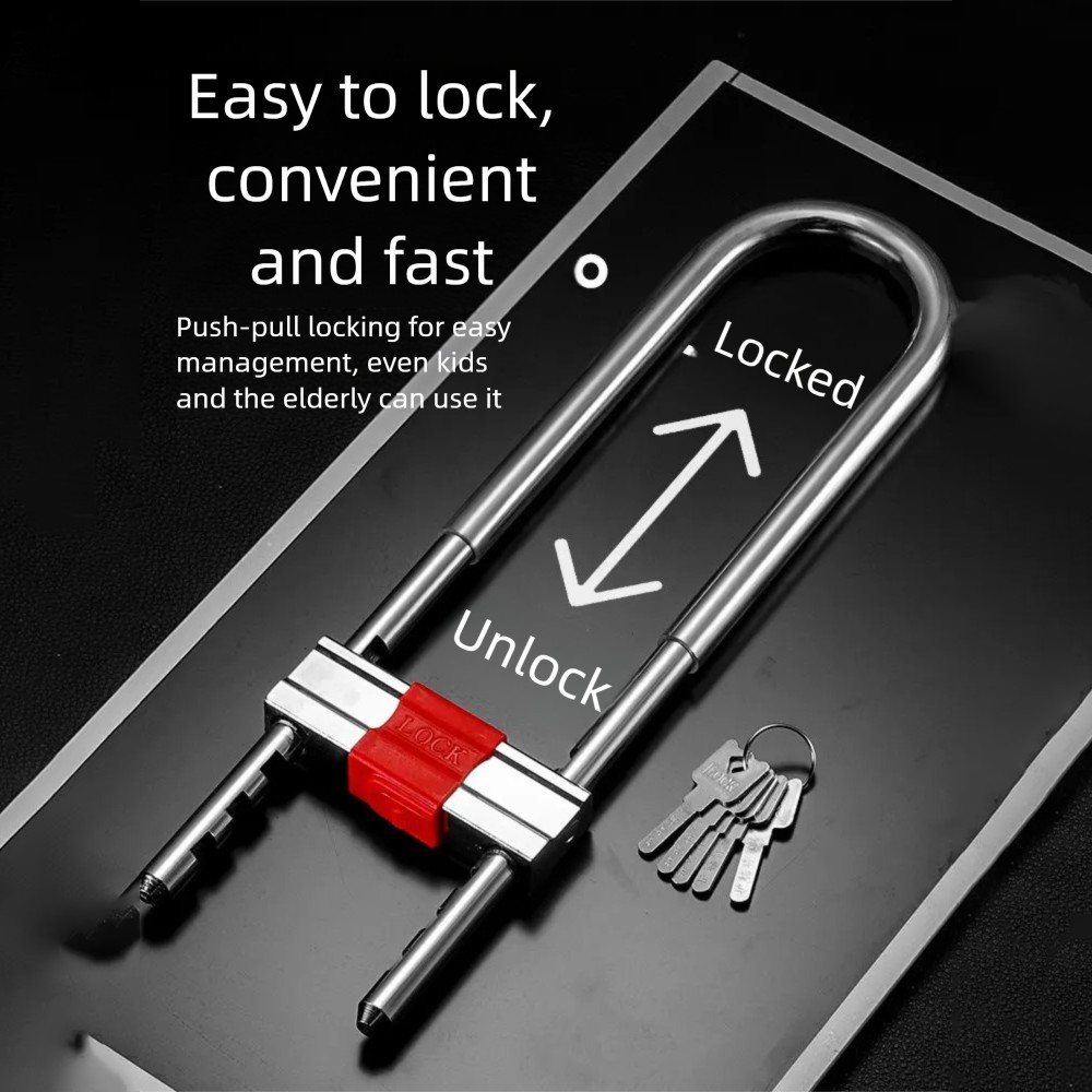 Fietscombinatie U-slot, zwaarb - U Lock Heavy Duty recensie en prijs