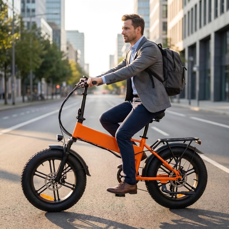 Draagbare opvouwbare 20 inch e - Cycling To Commute recensie en prijs