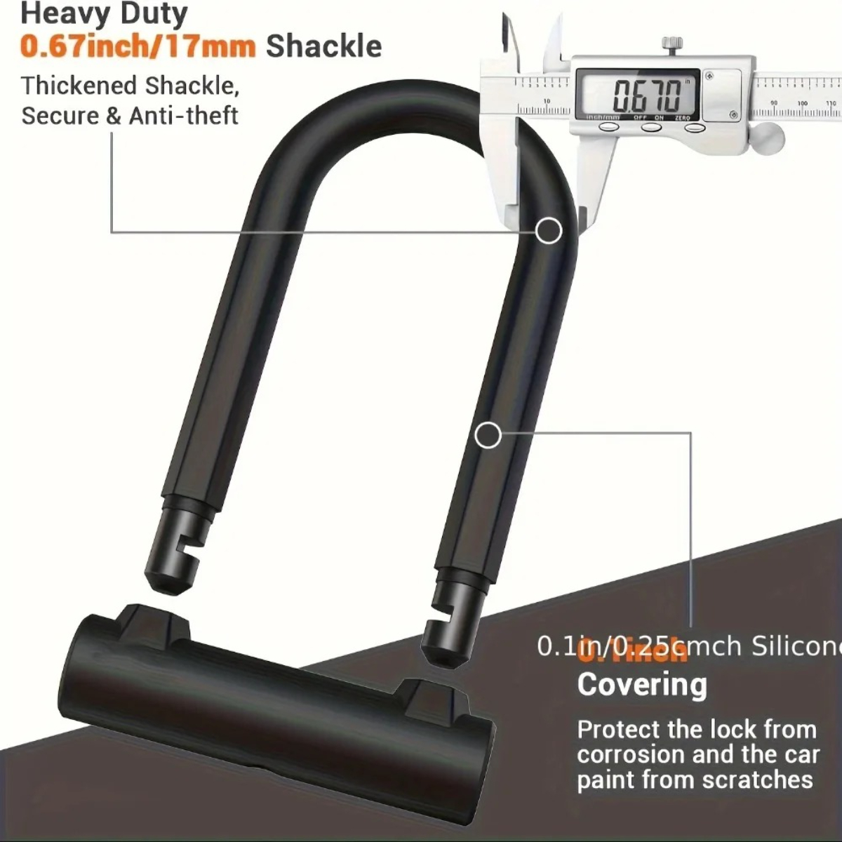 Fietsslot Heavy Duty Anti-dief - U Lock Heavy Duty recensie en prijs