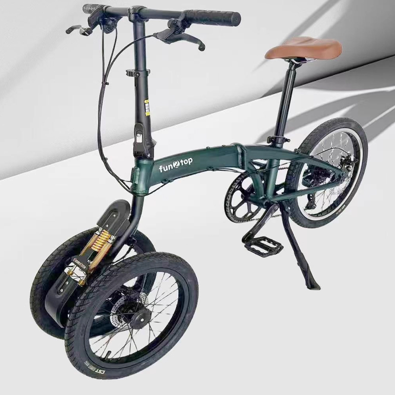 20/16-inch vouwfiets met dubbe - Commuting With Bike recensie en prijs