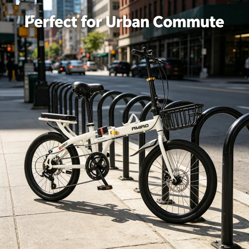Witte spaakwiel achterzitframe - Commuting With Bike recensie en prijs