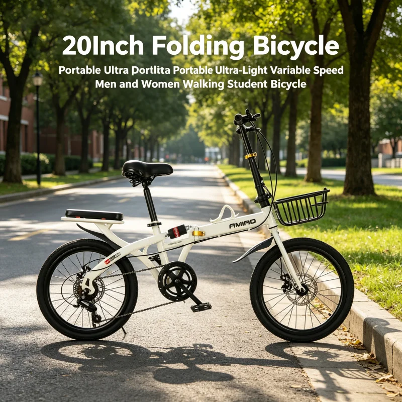20-inch ultralichte vouwfiets  - Commuting With Bike recensie en prijs