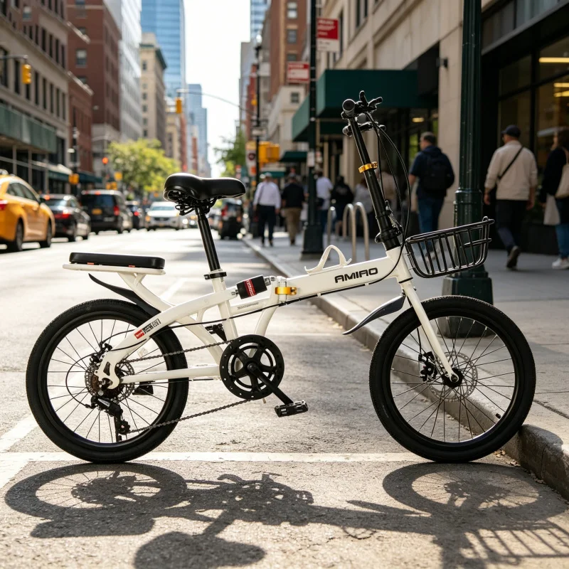 20-inch ultralichte vouwfiets  - Commuting With Bike recensie en prijs